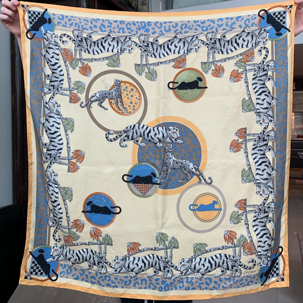 Cartier Panther scarf